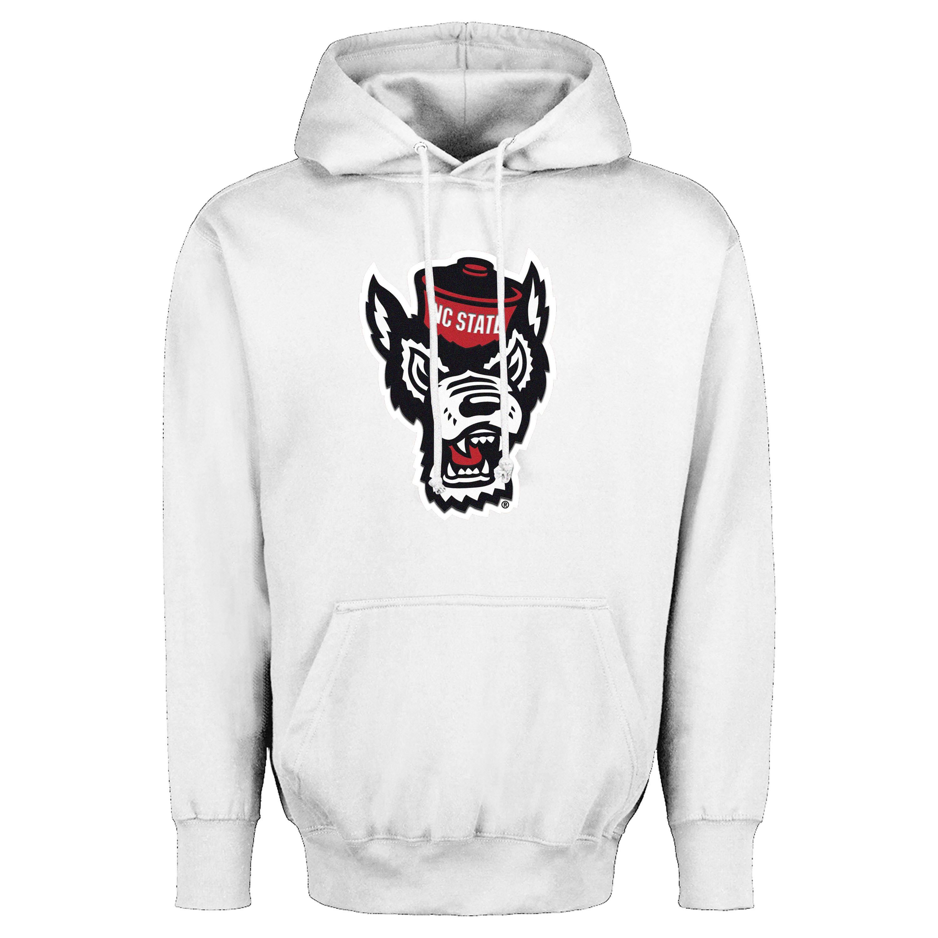 Wolf best sale head hoodie